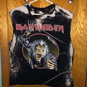 Distressed Iron Madian Muscle Tee